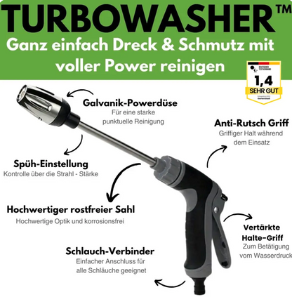 Ökomarkt Power Jet™ Hochdruckdüse für jeden Gartenschlauch