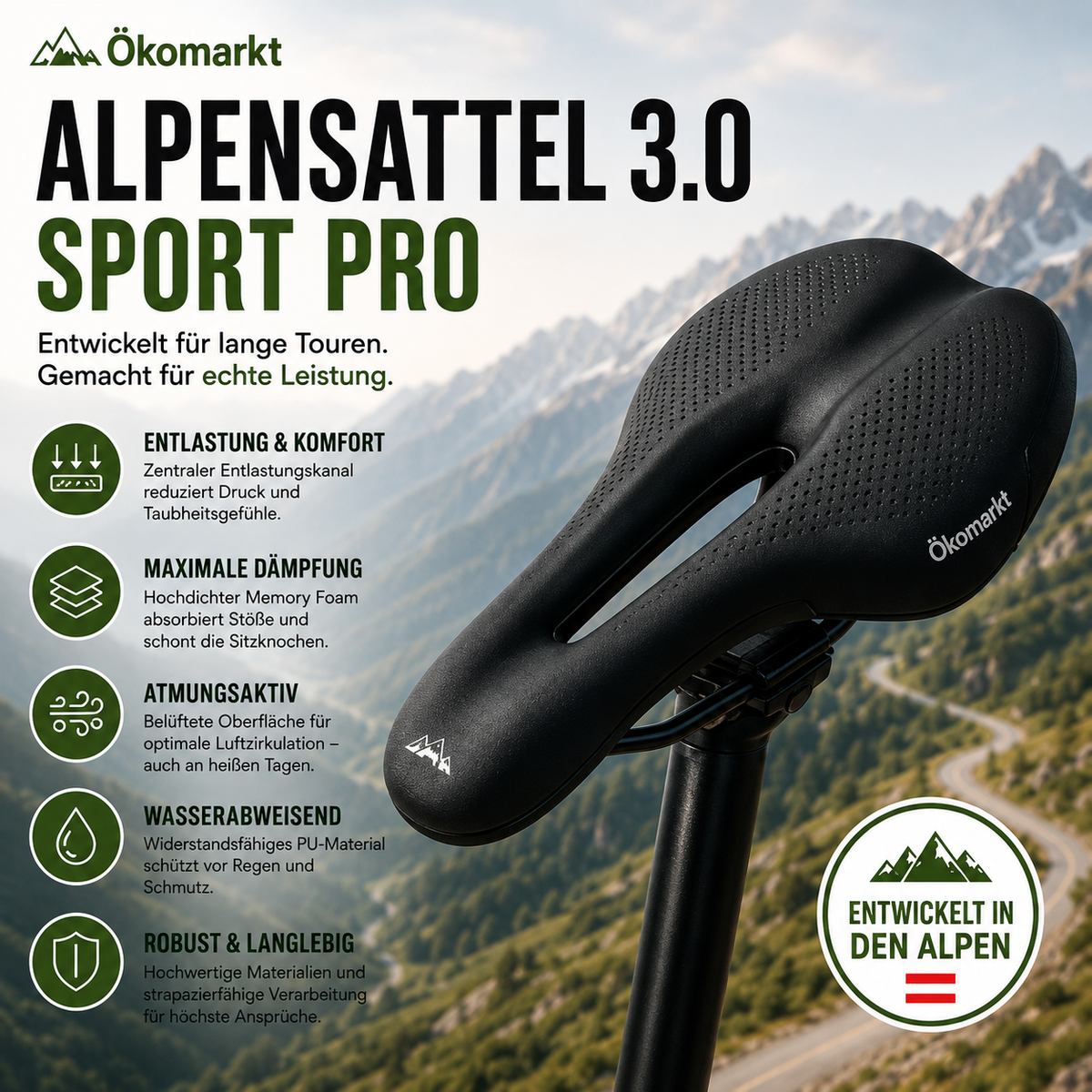 Alpensattel 3.0 Sport Pro