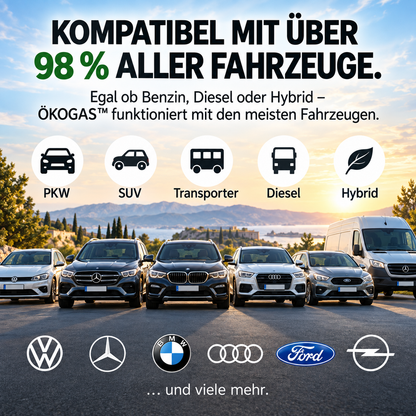 Halbieren Sie Ihre Tankkosten mit ÖkoGas™ - V3