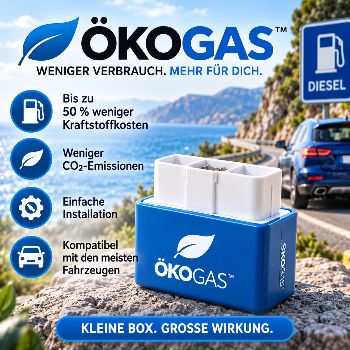 Halbieren Sie Ihre Tankkosten mit ÖkoGas™ - V3