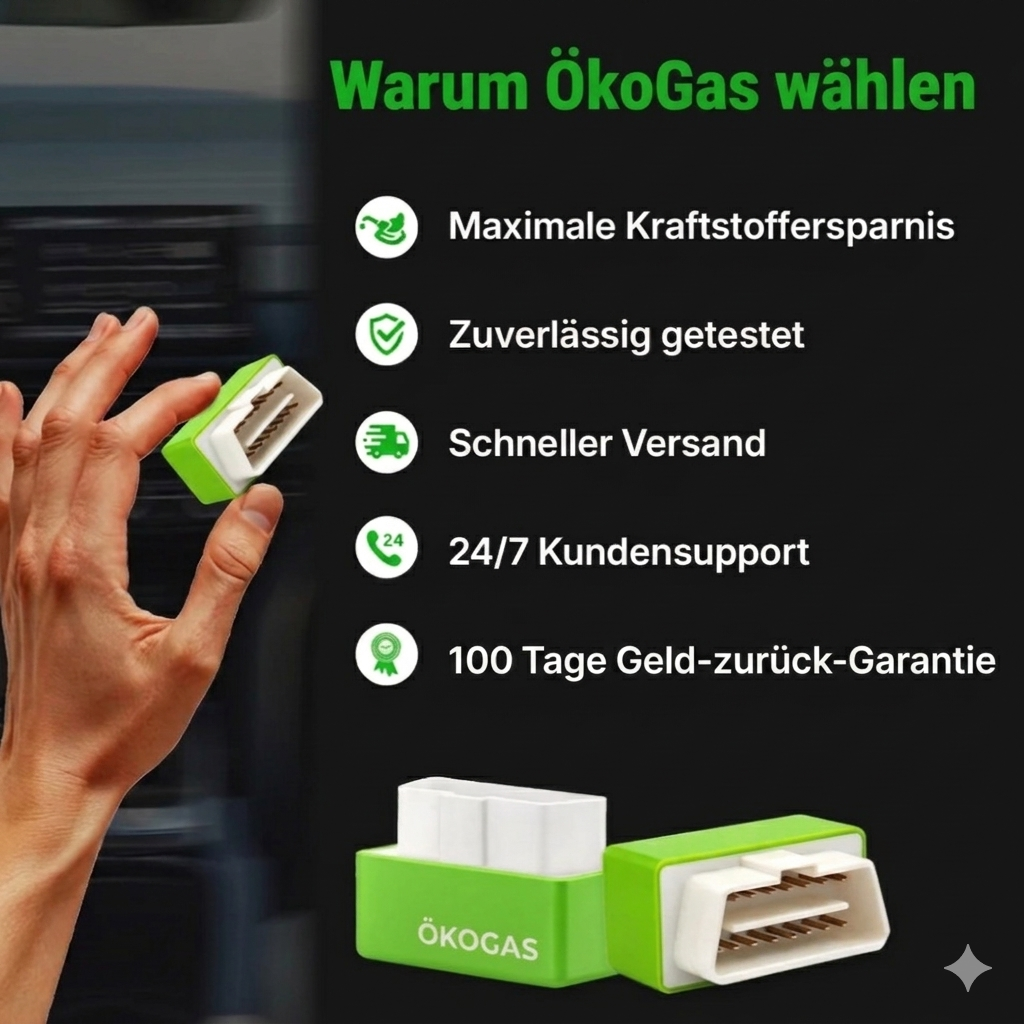 Halbieren Sie Ihre Tankkosten mit ÖkoGas™ - V6