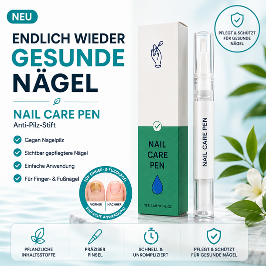 Anti-Pilz Pflegestift für schöne, gesund aussehende Nägel