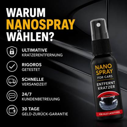 Kratzer entfernen mit NanoSpray™ — ohne Werkstatt, ohne 480 €